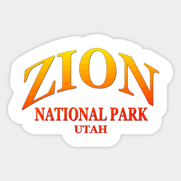 Zion National Park, Utah Sticker by Naves